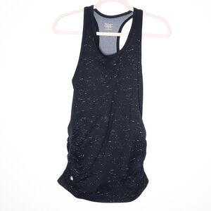 Athleta Black Space Dyed Tank Top S